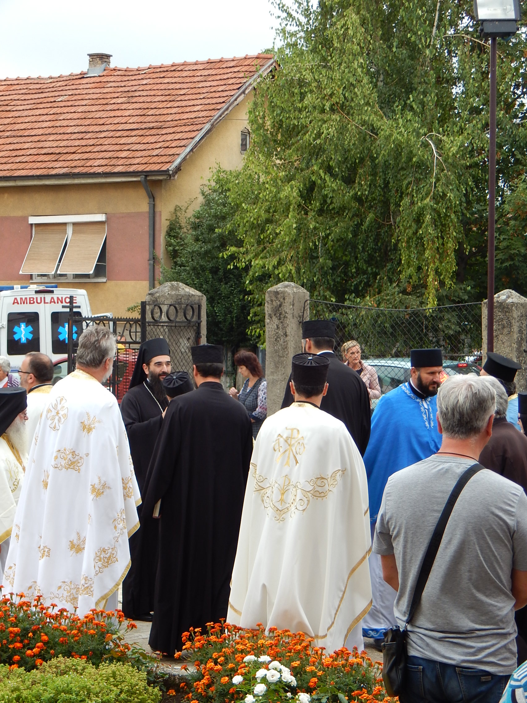 Света архијерејска Литургија на празник Успења Пресвете Богородице-Тијабарска црква,Пирот