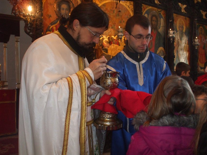 Литургија на празник Св.Андреја Првозваног